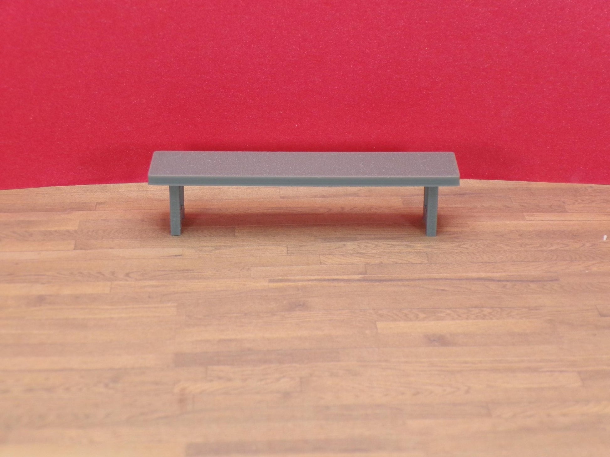 1:24 Scale Benches – Concrete or Wood Styles – Park, Gym Locker Room, Garden & Street Seating - MstrcrftMinis - 1411