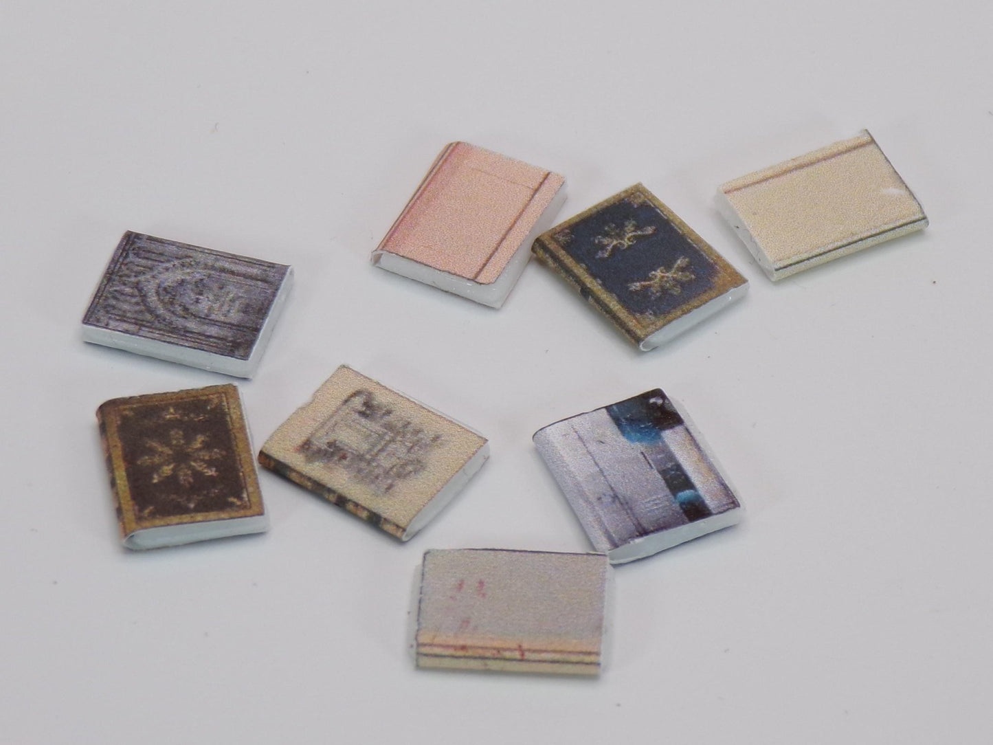 1:24 Scale Book Covers for 8.5 x 11 Scale Books - Pairs Well with Our Miniature Book Blanks - MstrcrftMinis - 1177