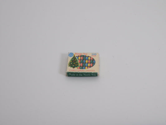 1:24 Scale Box of Christmas Tree Lights - MstrcrftMinis - 1063