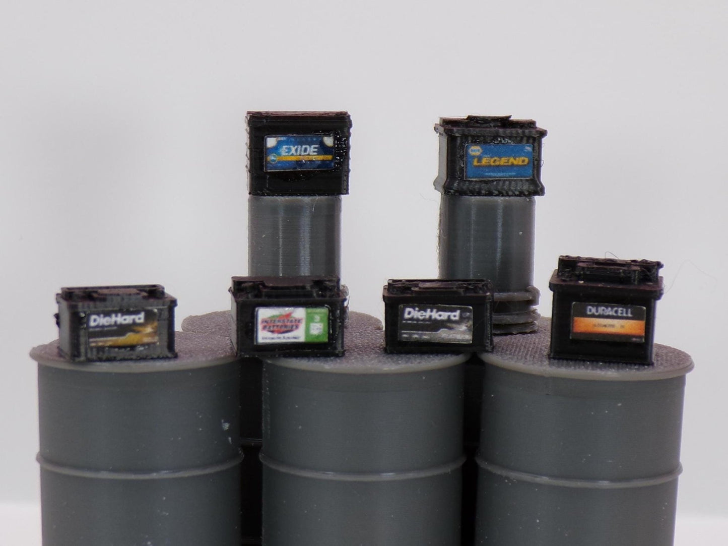 1:24 Scale Car and Truck Batteries - Perfect for Garage Dioramas & Workshop Scenes - MstrcrftMinis - 1193