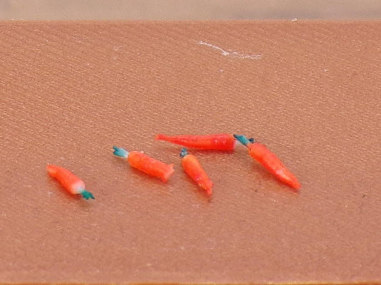 1:24 Scale Carrots - MstrcrftMinis - 1149