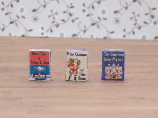 1:24 Scale Children's Christmas Books - MstrcrftMinis - 1056