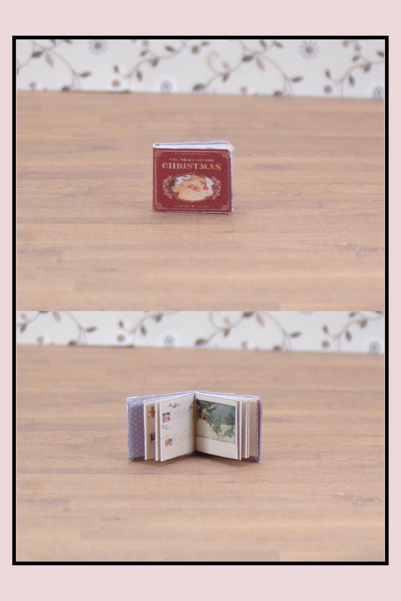 1:24 Scale Christmas Books - 3 Cookbooks, Recipes, Decorating, Crafting, Caroling, 3 Children's, Night Before Christmas, A Christmas Carol - MstrcrftMinis - 1061