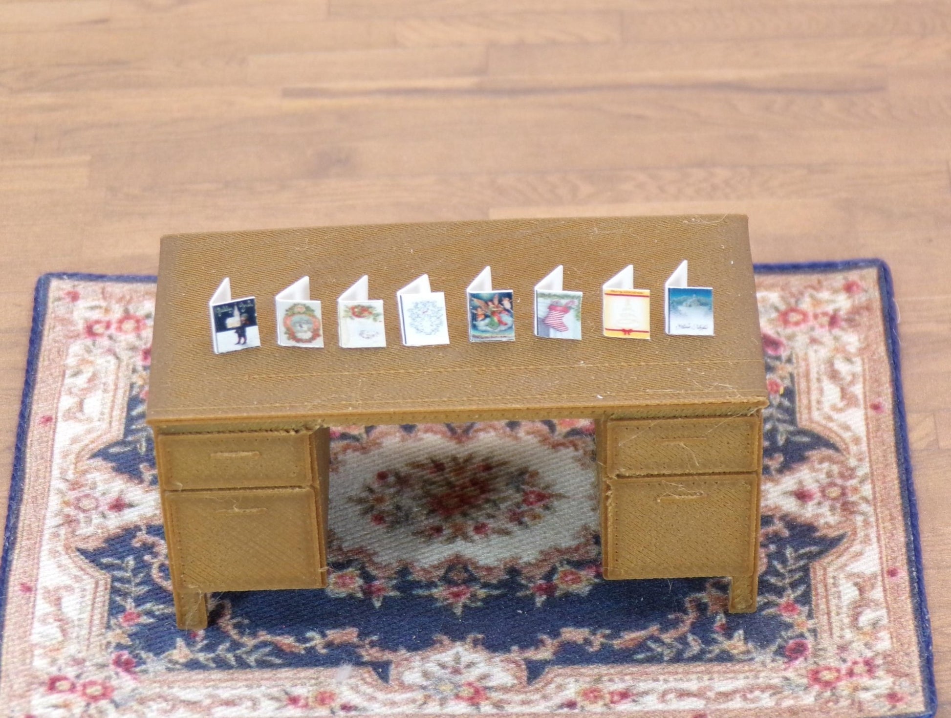 1:24 Scale Christmas Cards - MstrcrftMinis - 1009