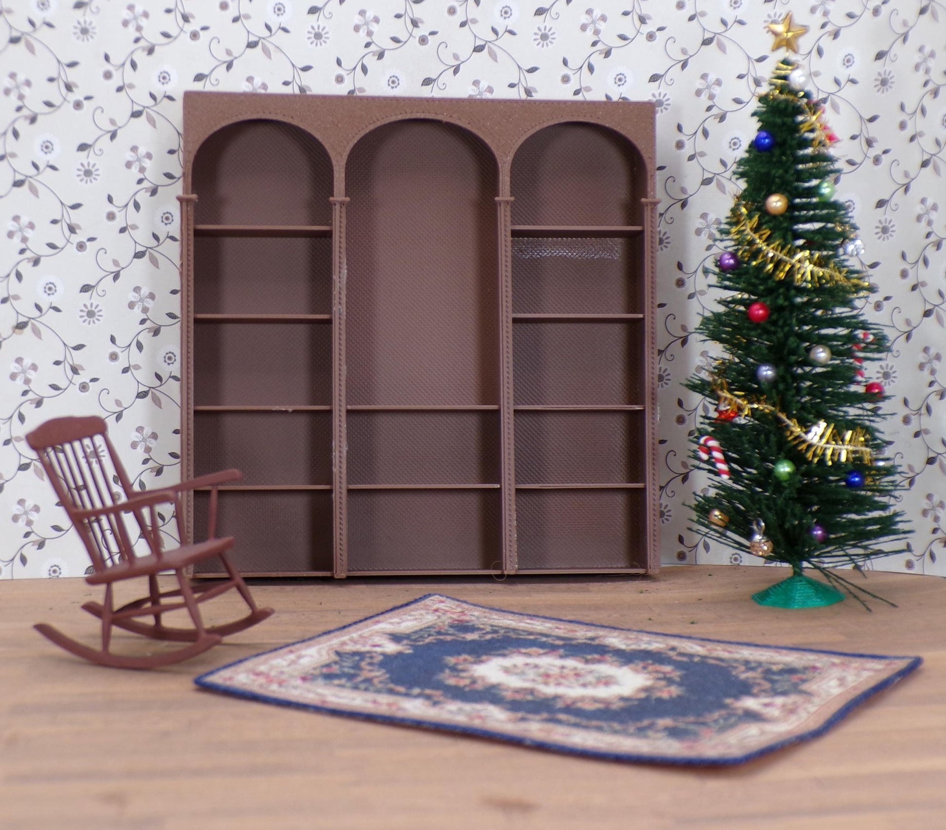 1:24 Scale Christmas Tree Decorating Kit - MstrcrftMinis - 1070