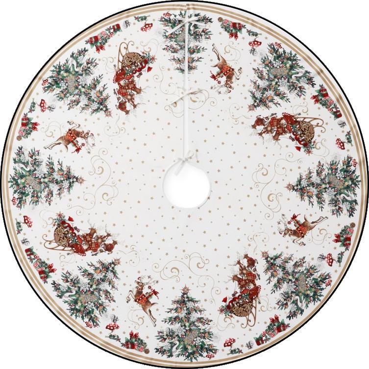1:24 Scale Christmas Tree Skirt - 6 New Styles Added NOW with 10 - MstrcrftMinis - 1043
