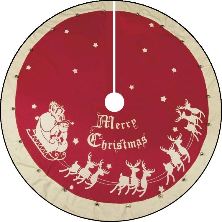 1:24 Scale Christmas Tree Skirt - 6 New Styles Added NOW with 10 - MstrcrftMinis - 1043
