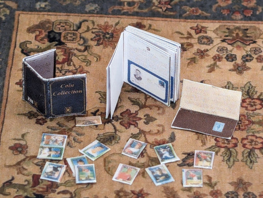 1:24 Scale Collections Collection - Baseball Cards, Stamps, Coins - MstrcrftMinis - 1011