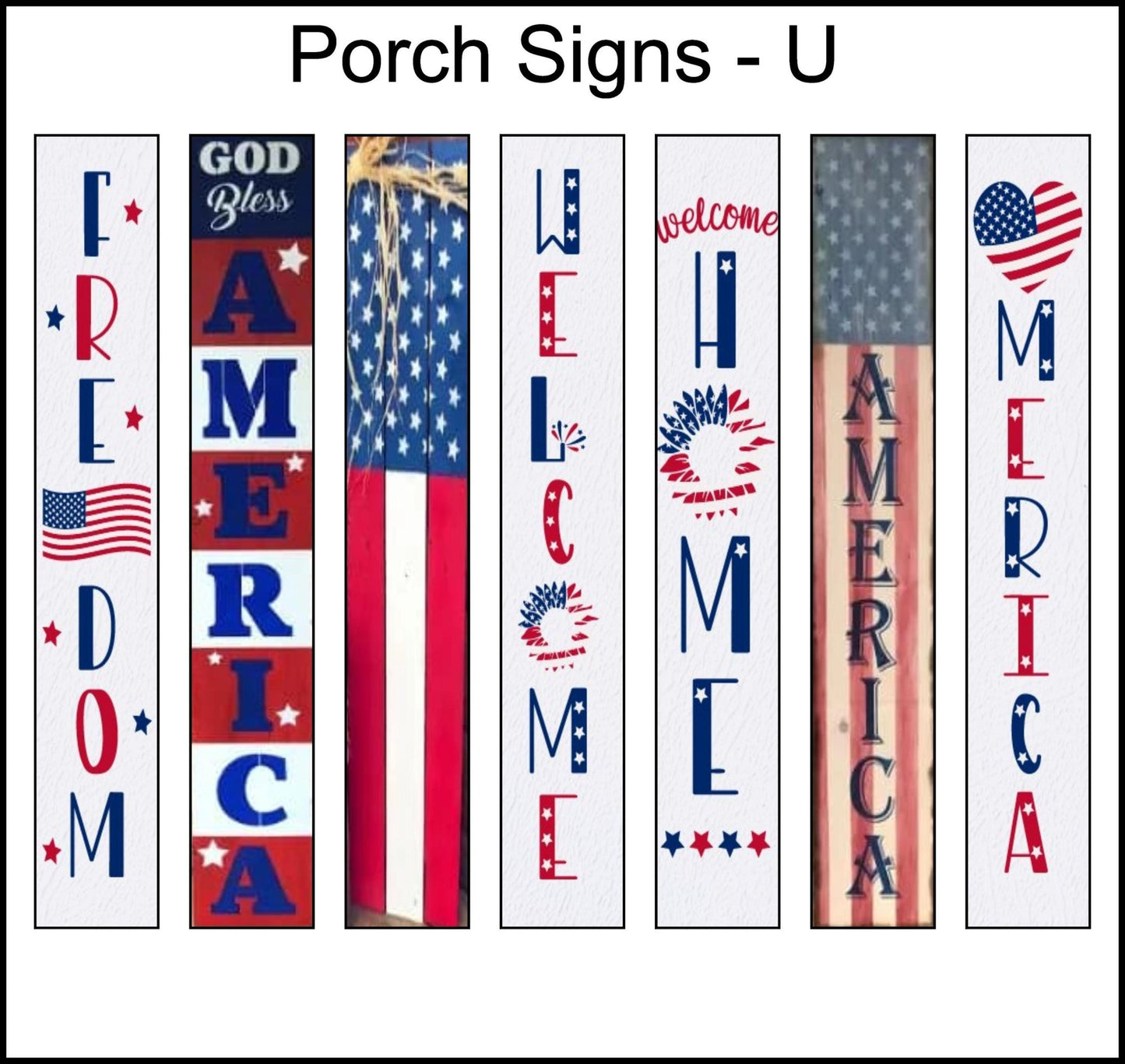1:24 Scale Dollhouse Front Porch Signs - Over 100 Different Styles to Choose From - MstrcrftMinis - 1096