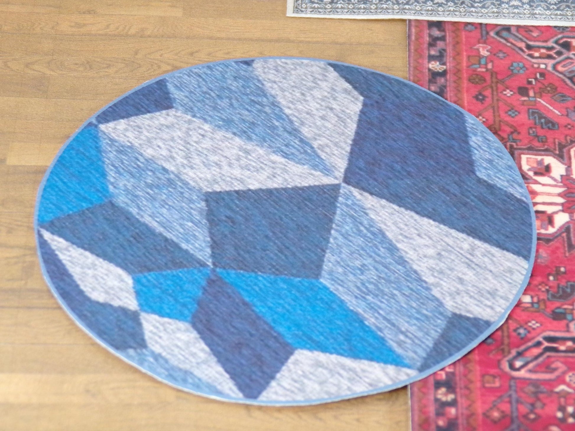 1:24 Scale Dollhouse Rugs - 50+ Different Styles, Shapes, and Sizes to Choose From - Printed on Cotton Canvas - MstrcrftMinis - 1108