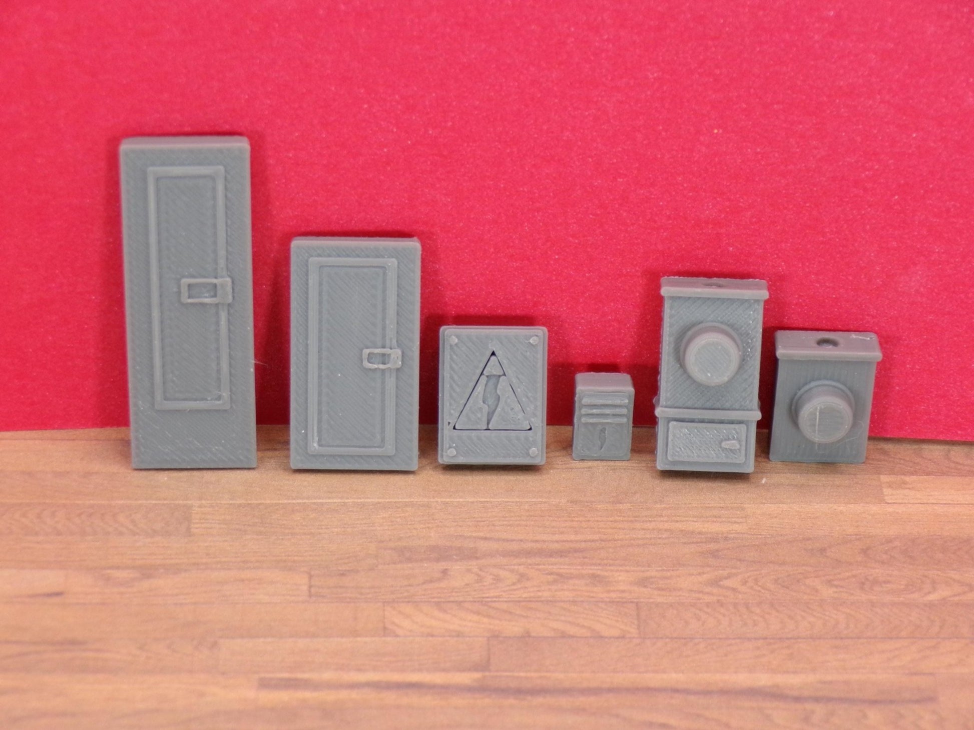1:24 Scale Electrical Boxes, Meters, and Conduit Set – Miniature Utility Diorama Accessories - MstrcrftMinis - 1323