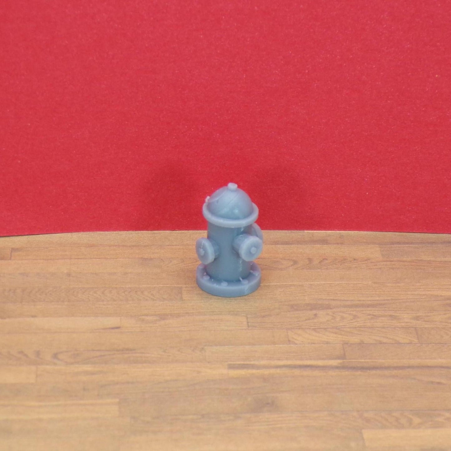 1:24 Scale Fire Hydrant – Miniature Street Hydrant for Dioramas, Dollhouses & Model Railroads - MstrcrftMinis - 1396