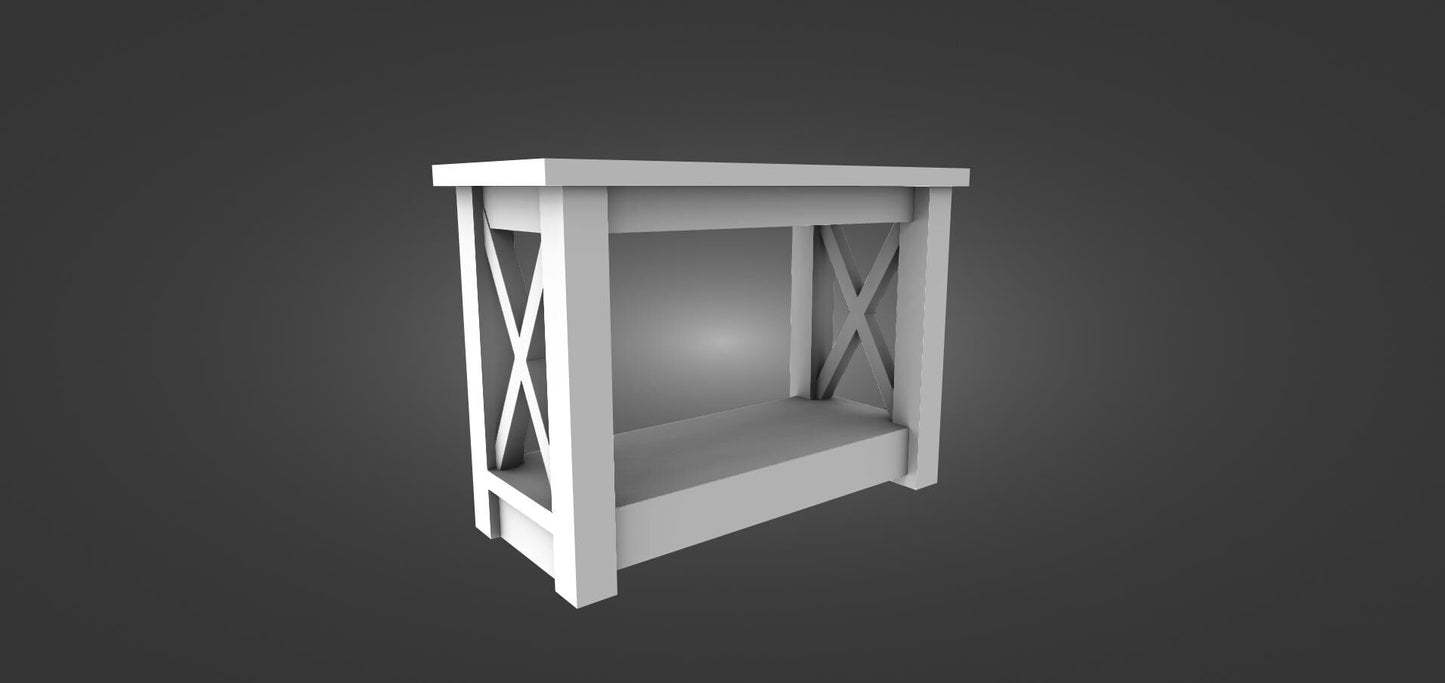 1:24 Scale Furniture Collection – STL 3D Print Files (Commercial License Included + Bonus 3D Printer Tool Organizers) - MstrcrftMinis - STL-FURN