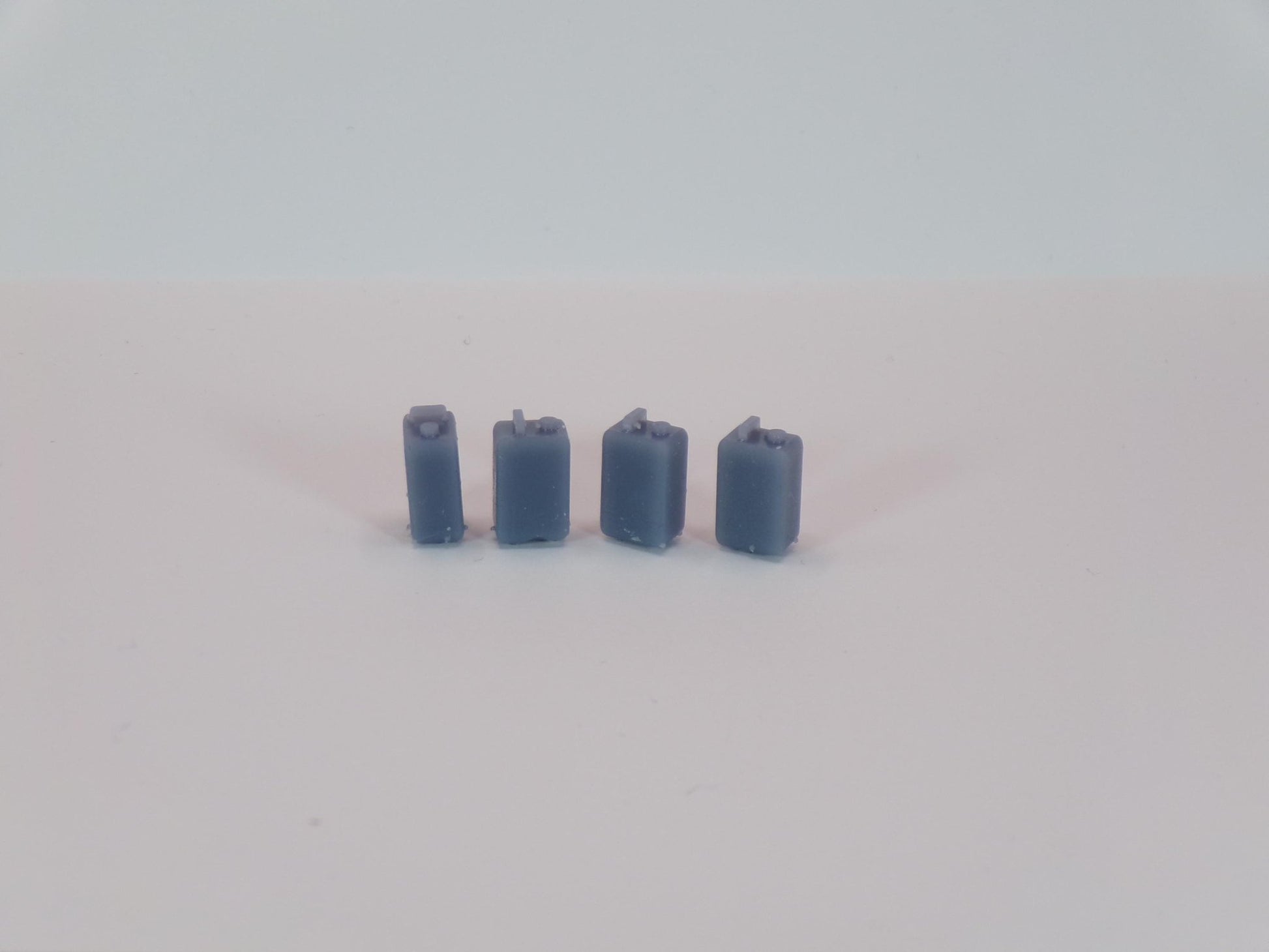 1:24 Scale Gallon Oil Cans - Perfect for Garage Dioramas & Workshop Scenes - MstrcrftMinis - 1086