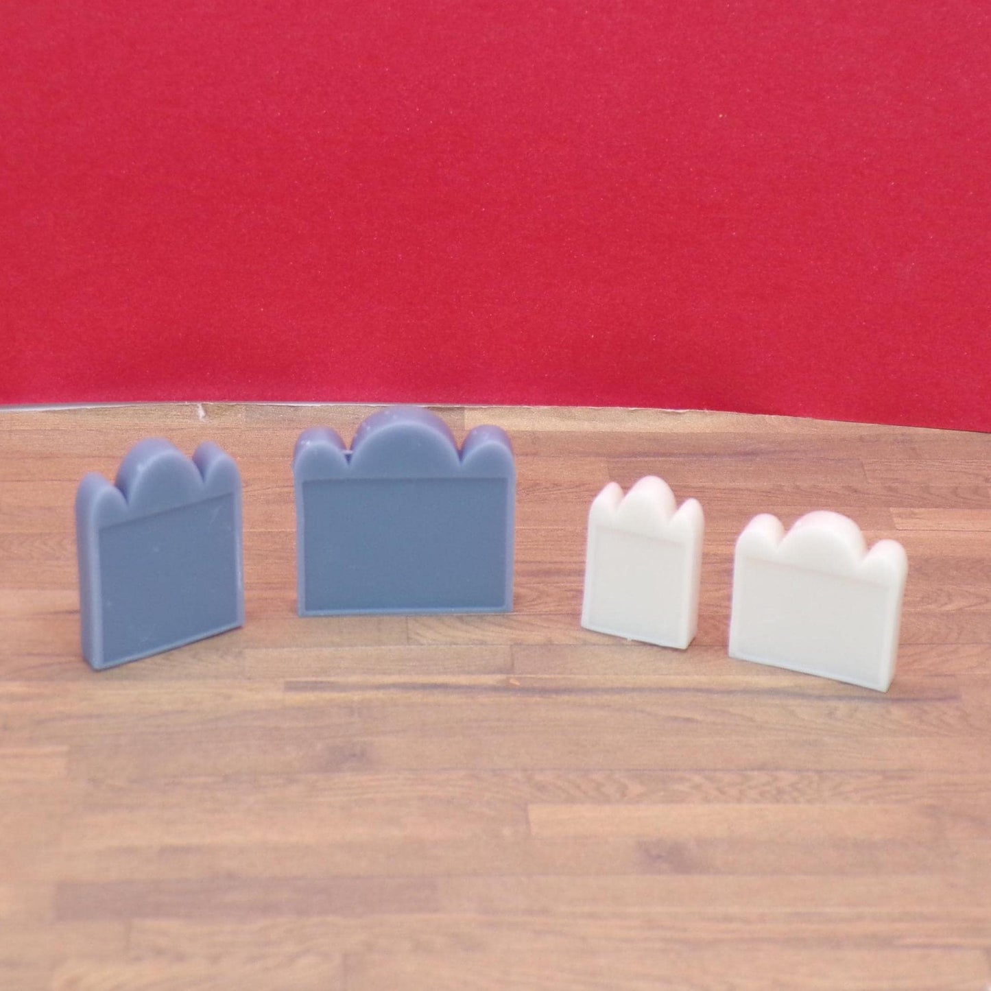 1:24 Scale Graveyard Headstones – Halloween Cemetery Miniatures – Tombstones, Crosses & Obelisks – Dollhouse Graveyard - MstrcrftMinis - 1402-P