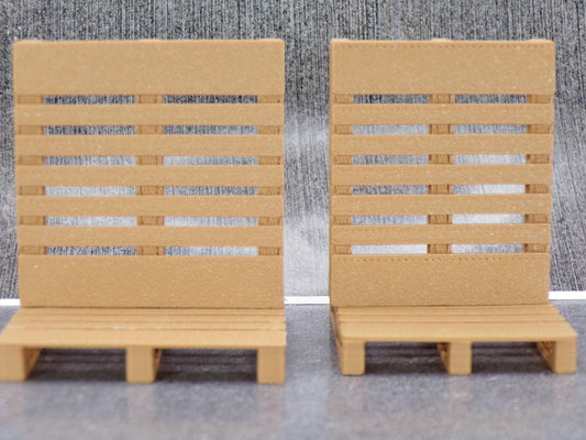 1:24 Scale Industrial Pallets - Great Addition to a Warehouse, Industrial, or Post - Apocalyptic Scene - MstrcrftMinis - 1204