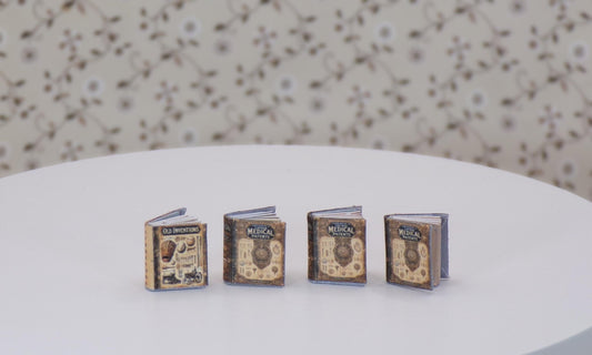 1:24 Scale "Inventions" Books - MstrcrftMinis - 1095