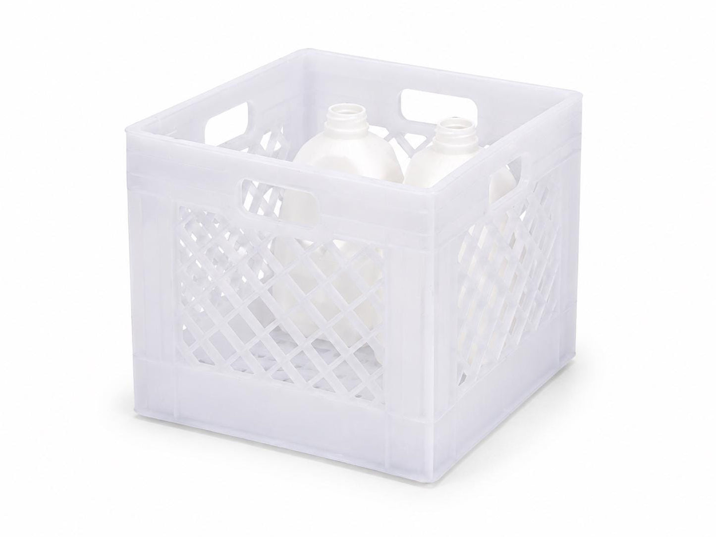 1:24 Scale Milk Crate – Miniature Dairy Crate for Grocery Store, Farm, Market Display, and Diorama - MstrcrftMinis - 1392