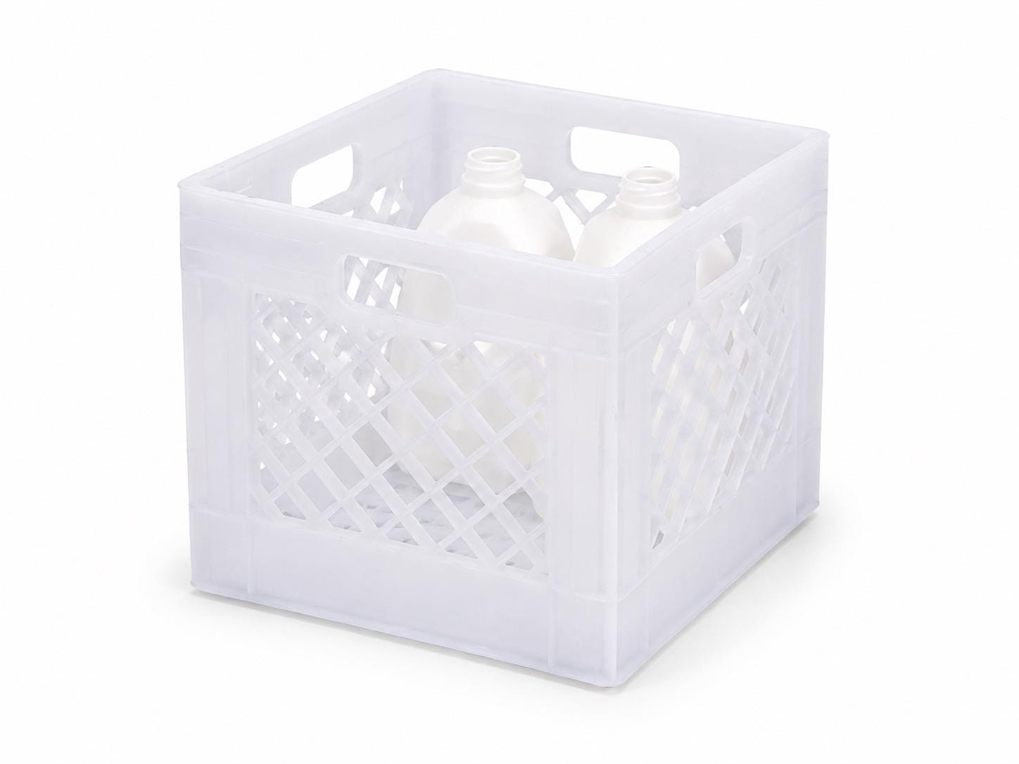 1:24 Scale Milk Crate – Miniature Dairy Crate for Grocery Store, Farm, Market Display, and Diorama - MstrcrftMinis - 1392