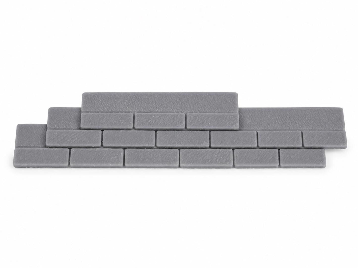 1:24 Scale Miniature 3-Tab Roofing Shingles – 20 Pack - 3D Printed - MstrcrftMinis - 1412