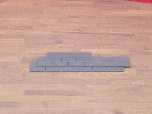 1:24 Scale Miniature 3-Tab Roofing Shingles – 20 Pack - 3D Printed - MstrcrftMinis - 1412