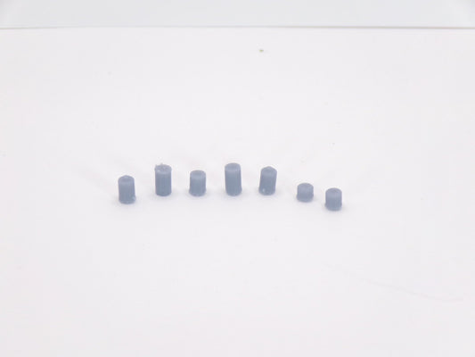 1:24 Scale Miniature Automotive Oil Filters (Set of 20) | Variety Sizes | Dollhouse Garage Auto Parts for Model Car Dioramas - MstrcrftMinis - 1241