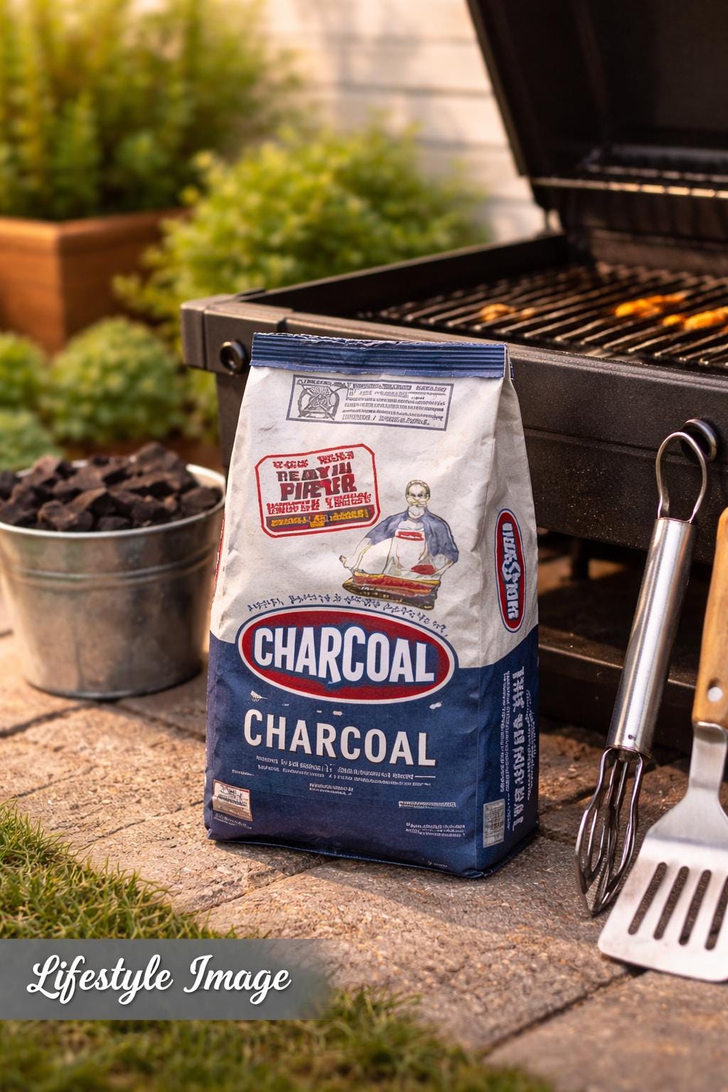 1:24 Scale Miniature Bags of Charcoal (PDF Download) - MstrcrftMinis - 1348