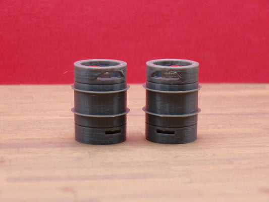1:24 Scale Miniature Beer Keg | Dollhouse Bar or Garage Accessory | Tiny Keg for Pub, Brewery, or Workshop Dioramas - MstrcrftMinis - 1237