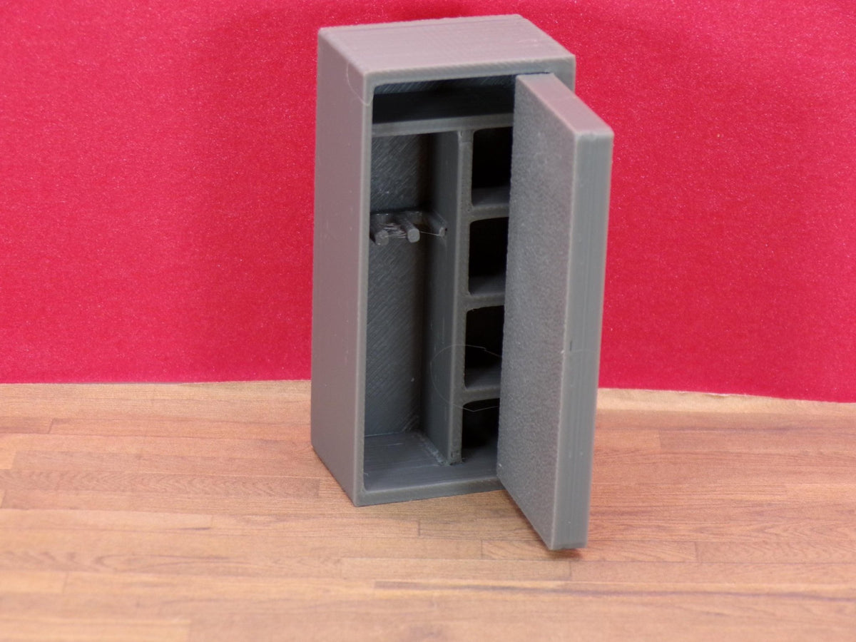 1:24 Scale Miniature Safe – Open or Closed Version - MstrcrftMinis - 1415