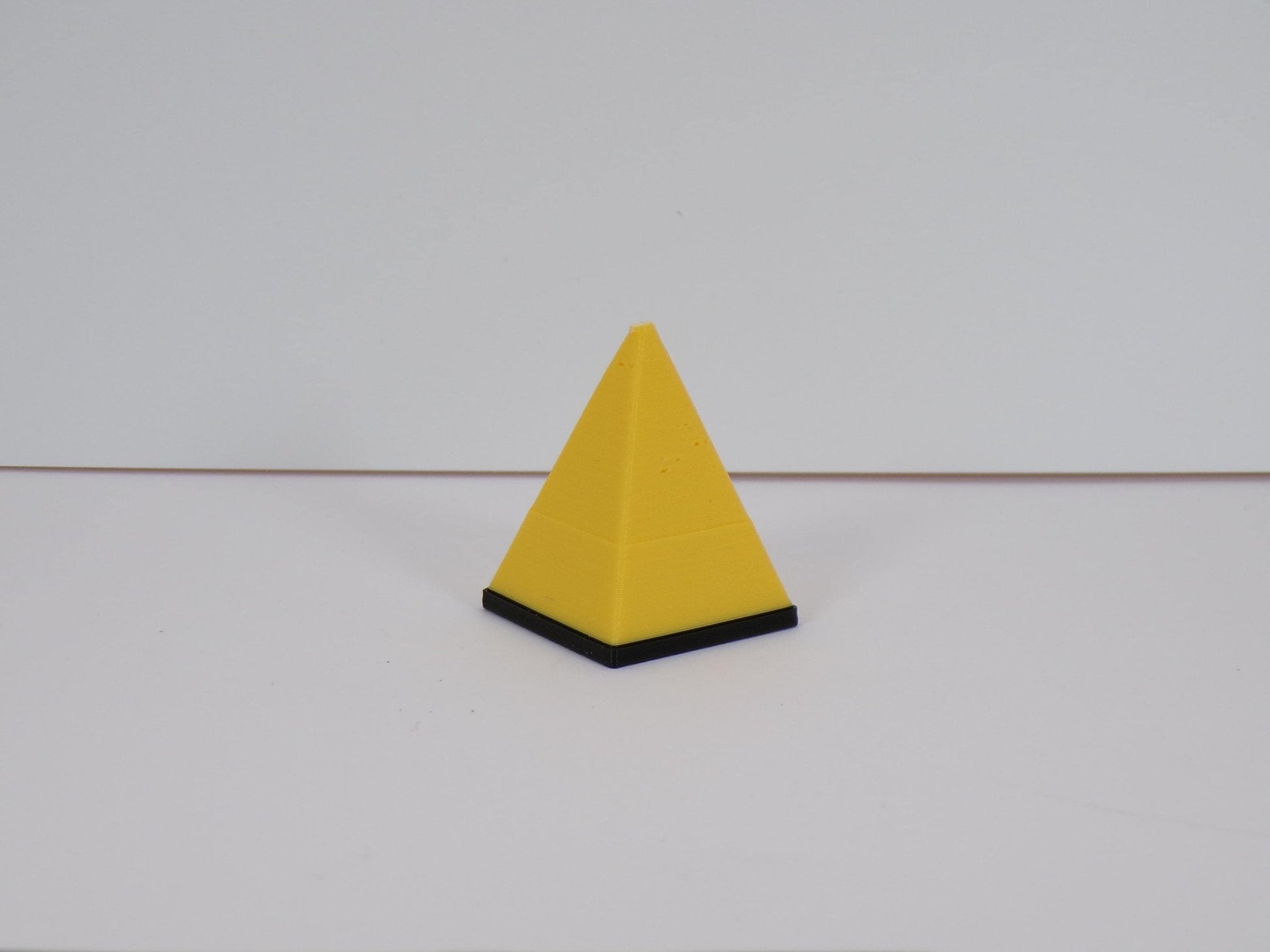 1:24 Scale Miniature Yellow Safety Triangle Signs (Set of 3) | Caution Signs for Dollhouse Store, Garage, or Dioramas - MstrcrftMinis - 1247