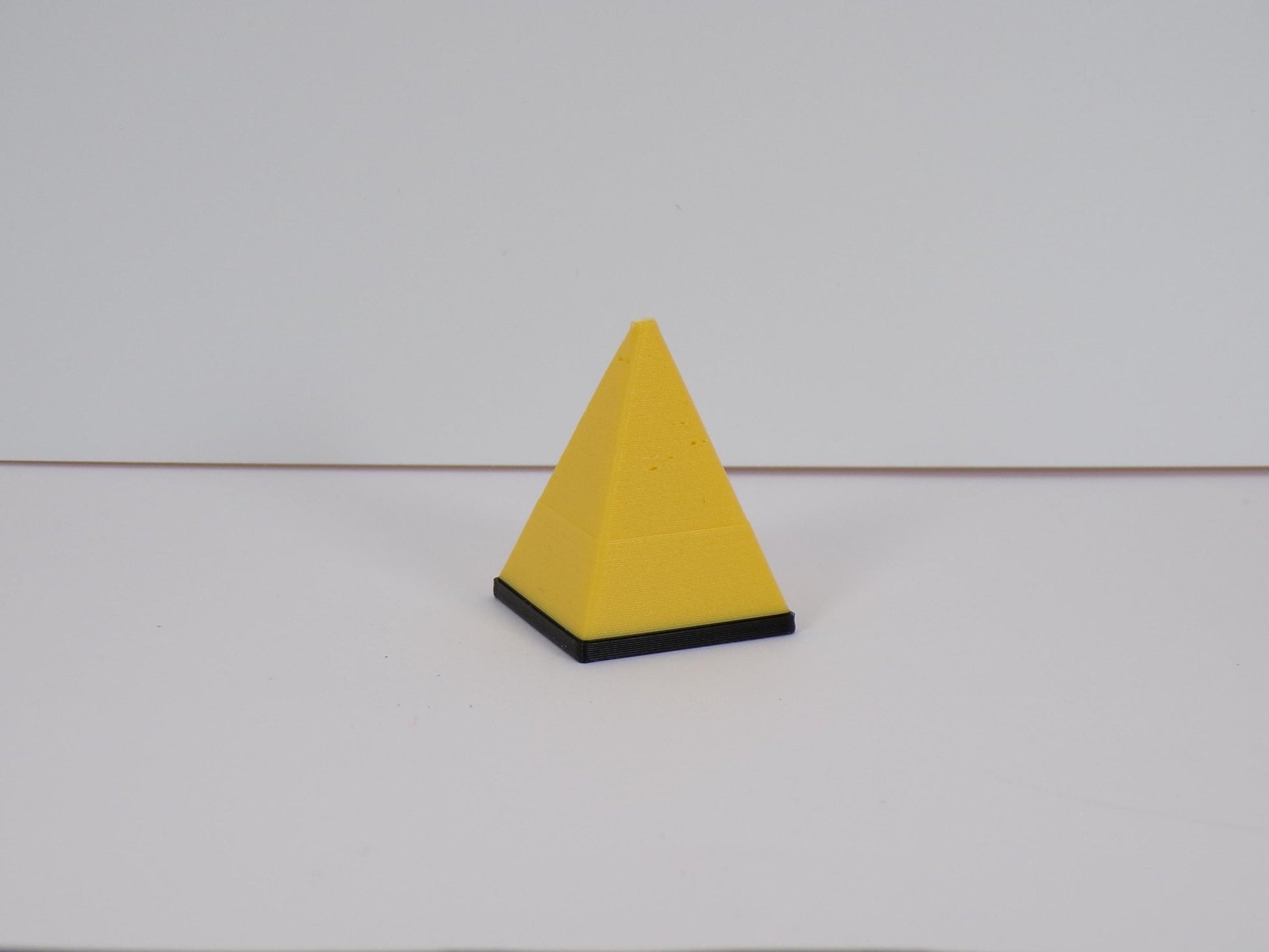 1:24 Scale Miniature Yellow Safety Triangle Signs (Set of 3) | Caution Signs for Dollhouse Store, Garage, or Dioramas - MstrcrftMinis - 1247