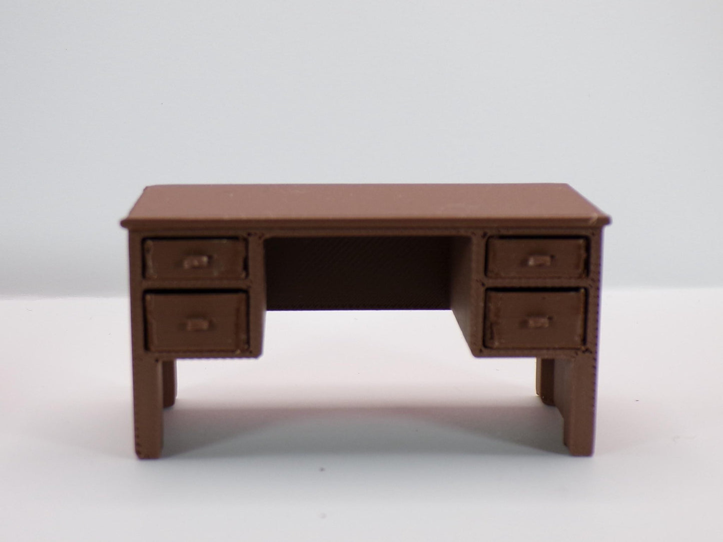 1:24 Scale Office Desk - 2 Versions to Choose From - MstrcrftMinis - 1175 - OD