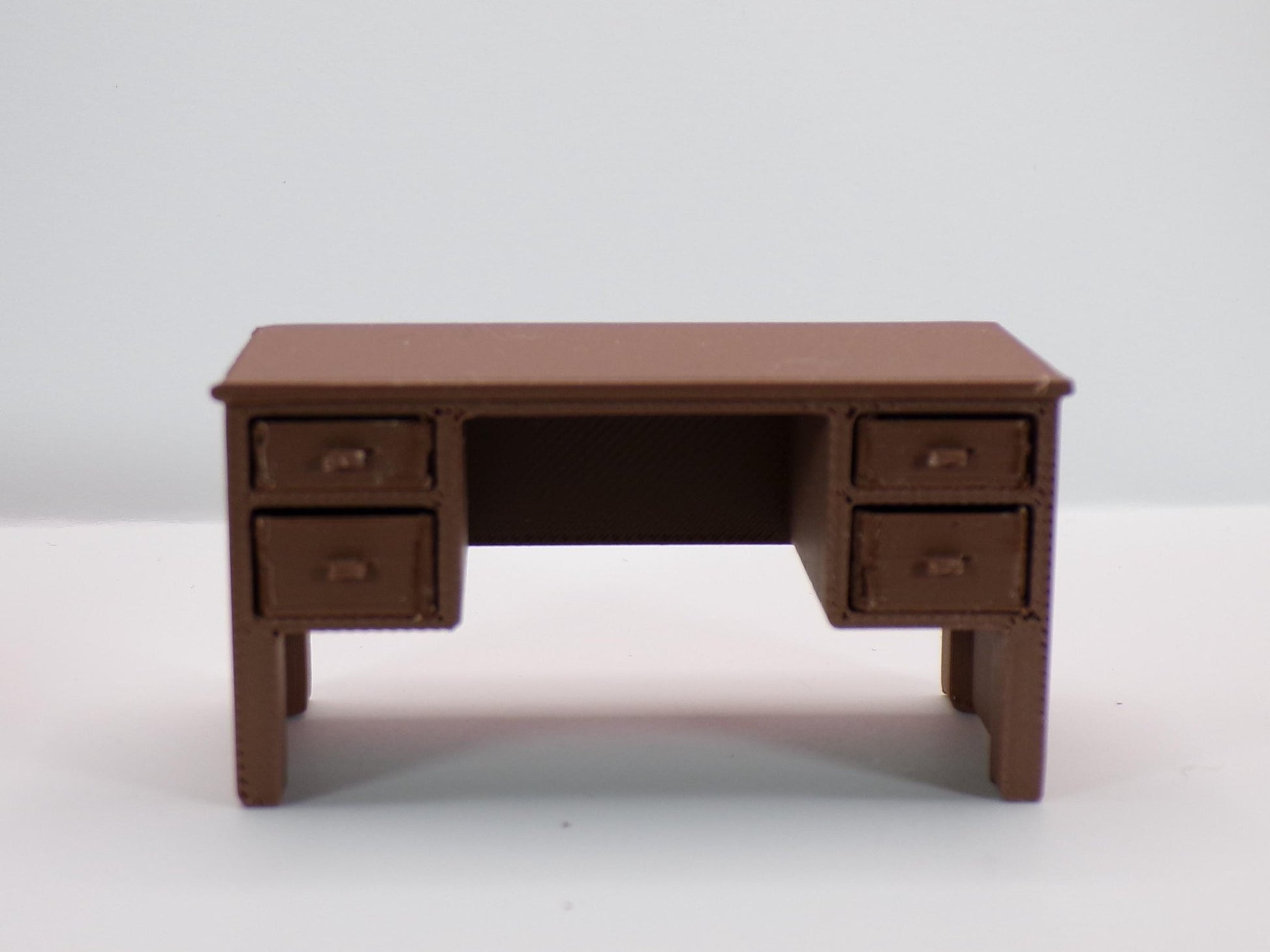 1:24 Scale Office Desk - 2 Versions to Choose From - MstrcrftMinis - 1175 - OD