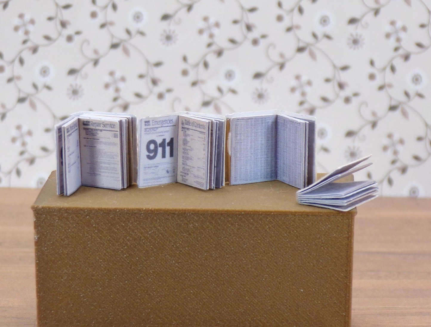 1:24 Scale Phone Books - MstrcrftMinis - 1124
