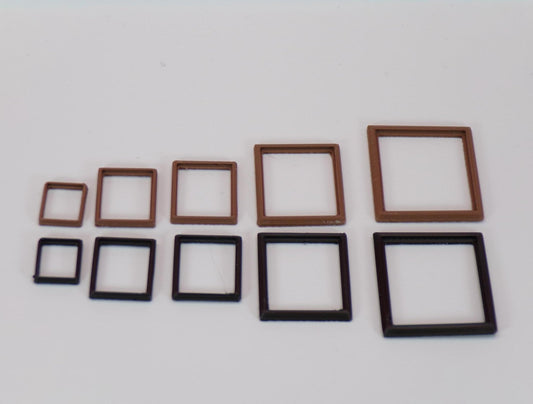 1:24 Scale Picture Frames - 7 Sizes to Choose From - MstrcrftMinis - 1181