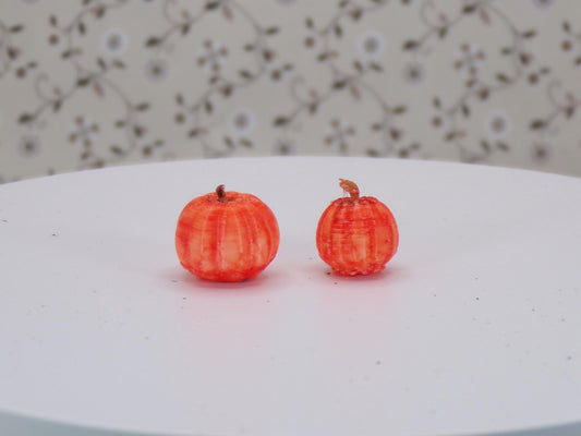 1:24 Scale Pumpkins - 4 Sizes Included - MstrcrftMinis - 1114