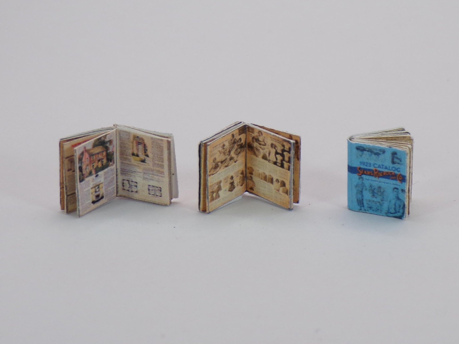1:24 Scale Retail Catalogs - Seeds, VS, Sears, Bee Keeping, Generic Inside Pages to Design Your Own Miniature Catalogs - MstrcrftMinis - 1026