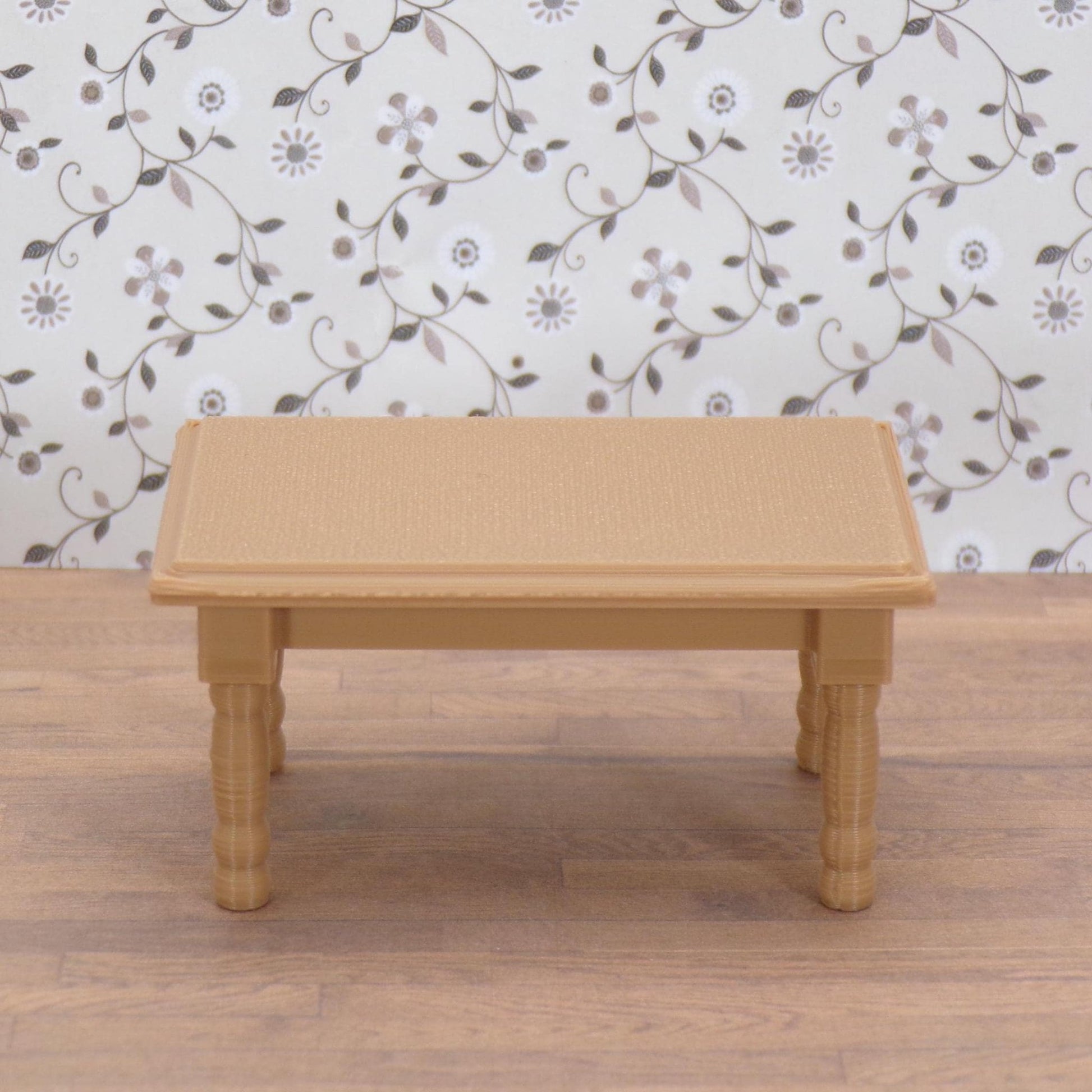 1:24 Scale Smooth Top Kitchen Table - 1/25, G Scale - MstrcrftMinis - 1292