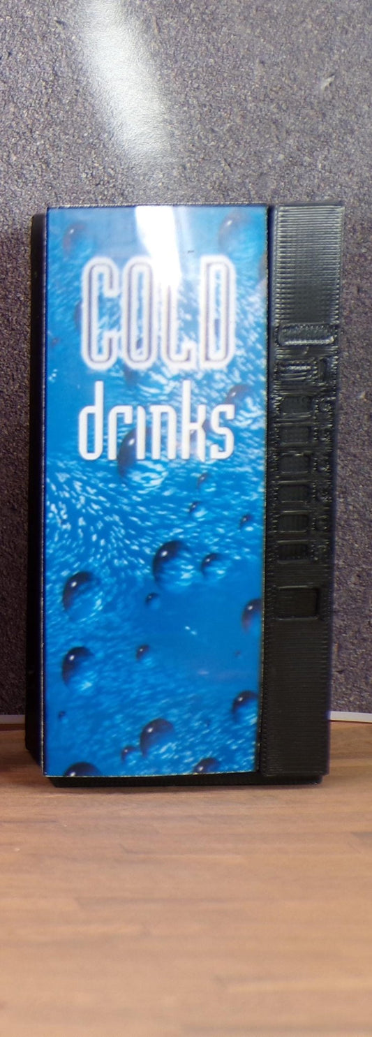 1:24 Scale Soda Vending Machine - Pop - Soda Pop - Arcade, Shop, Mall, School, Gas Station, Repair Station - 3 Models to Choose From - MstrcrftMinis - 1209
