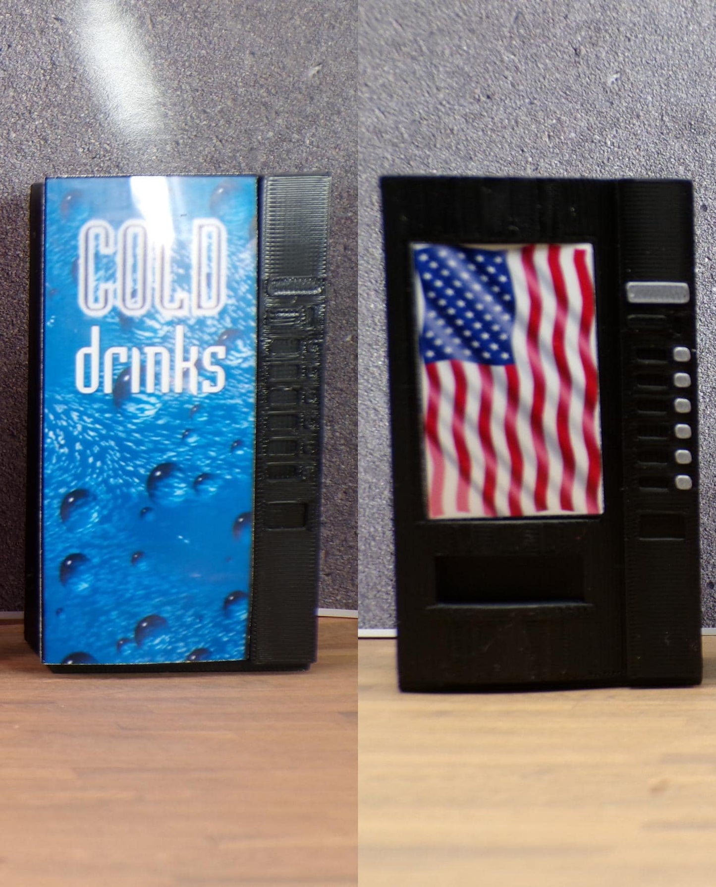 1:24 Scale Soda Vending Machine - Pop - Soda Pop - Arcade, Shop, Mall, School, Gas Station, Repair Station - 3 Models to Choose From - MstrcrftMinis - 1209