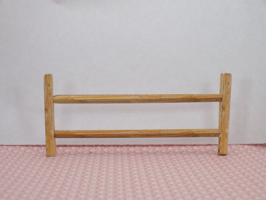 1:24 Scale Split Rail Fence - MstrcrftMinis - 1034