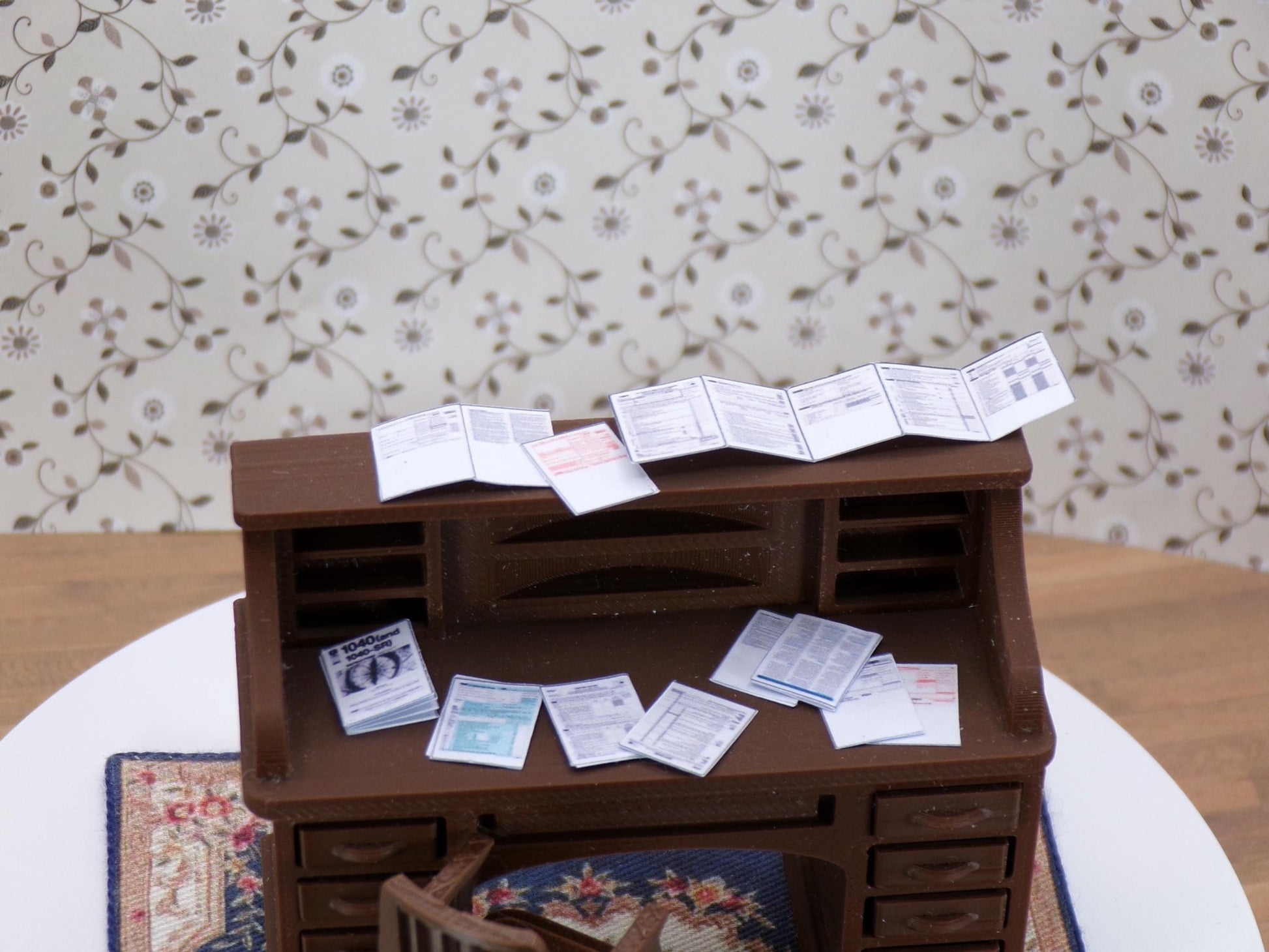 1:24 Scale Tax Documents - MstrcrftMinis - 1014