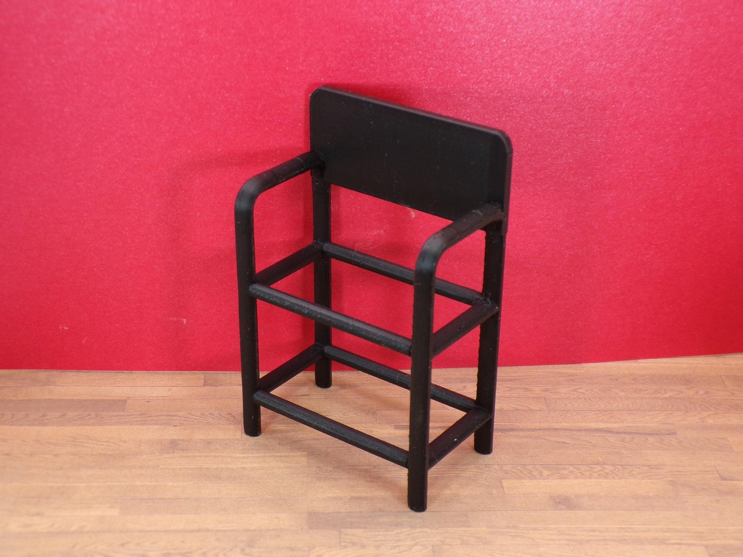1:24 Scale Tire Rack – Miniature Auto Shop Tire Storage Rack with or without Sign Plaque - MstrcrftMinis - 1394
