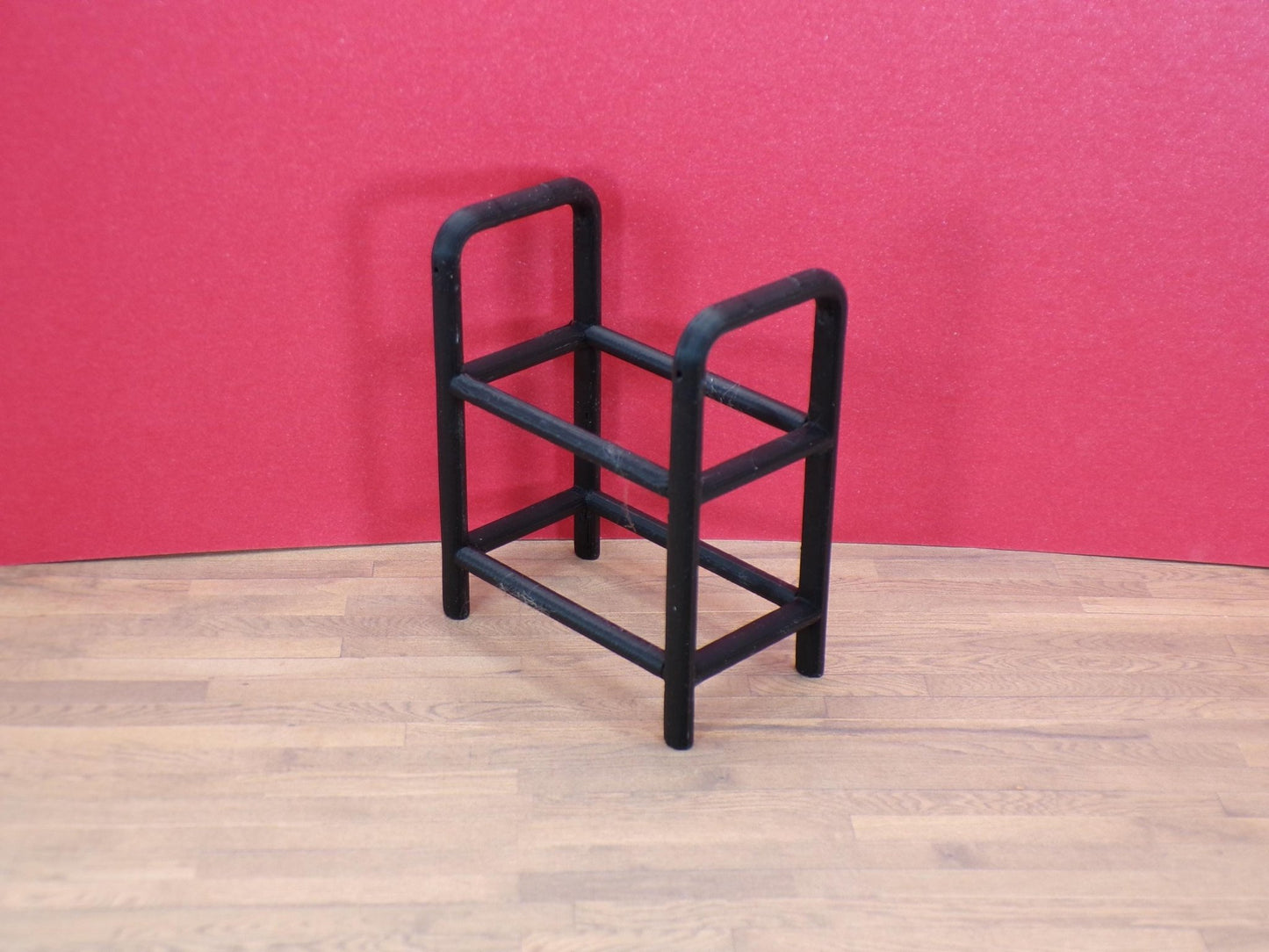 1:24 Scale Tire Rack – Miniature Auto Shop Tire Storage Rack with or without Sign Plaque - MstrcrftMinis - 1394