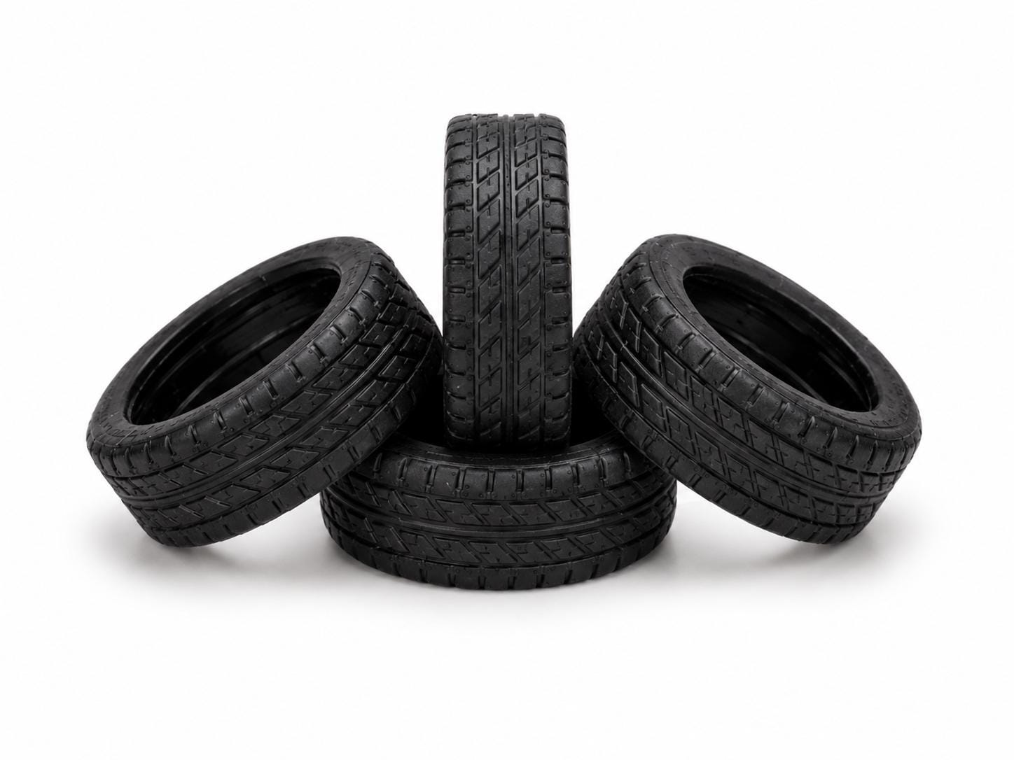 1:24 Scale Tire Rack – Miniature Auto Shop Tire Storage Rack with or without Sign Plaque - MstrcrftMinis - 1394