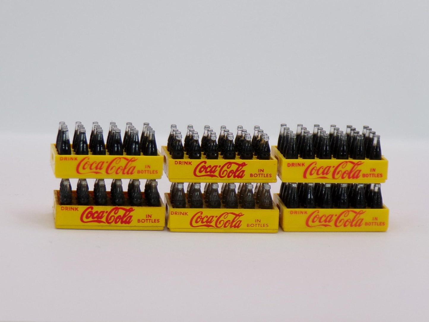 1:24 Scale Vintage Cases of Coke in Bottles - Next Level Detail for Your Workshop, Garage, Industrial Diorama, or Gas Station - MstrcrftMinis - 1212 - 1R