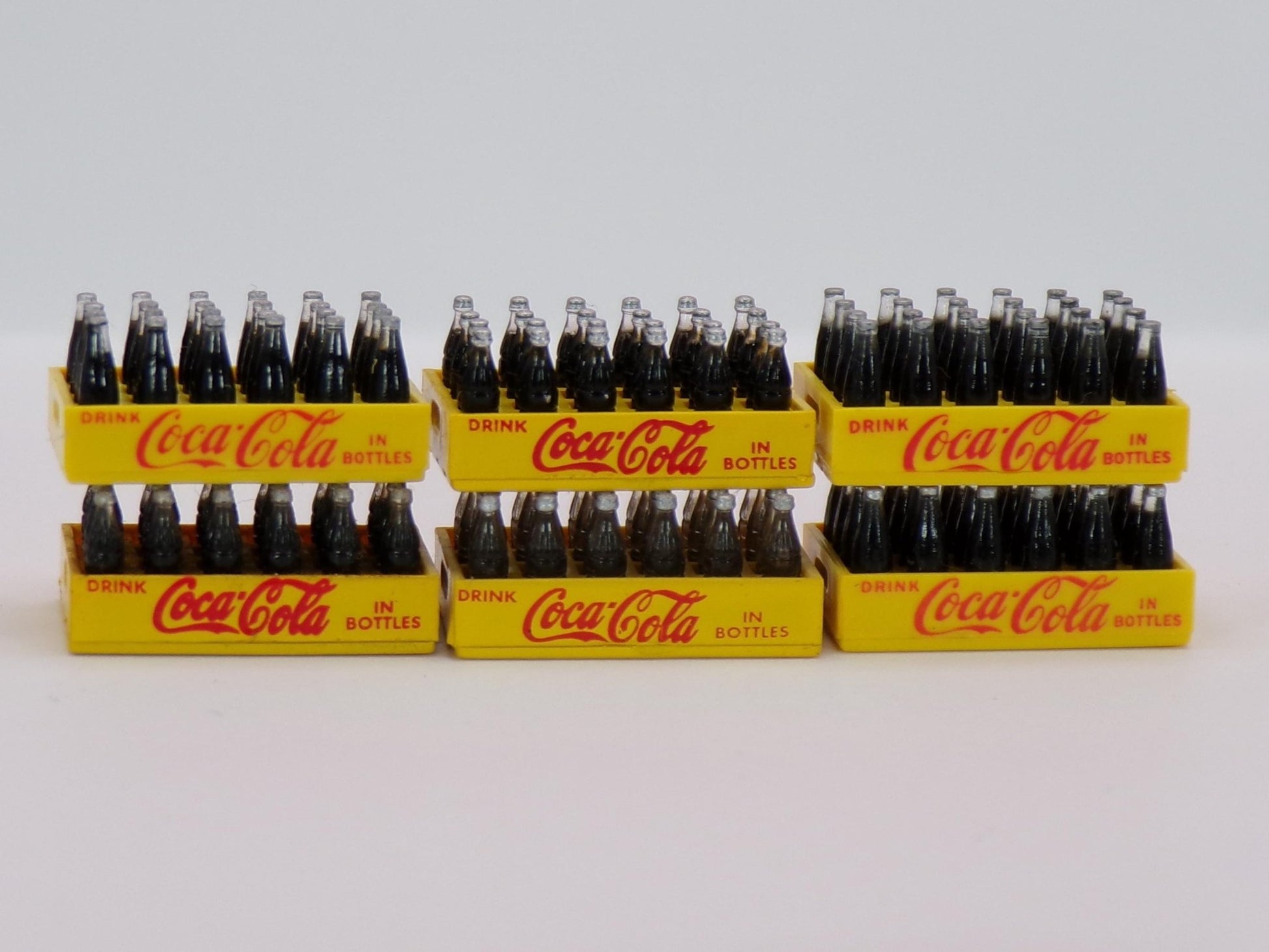 1:24 Scale Vintage Cases of Coke in Bottles - Next Level Detail for Your Workshop, Garage, Industrial Diorama, or Gas Station - MstrcrftMinis - 1212 - 1B