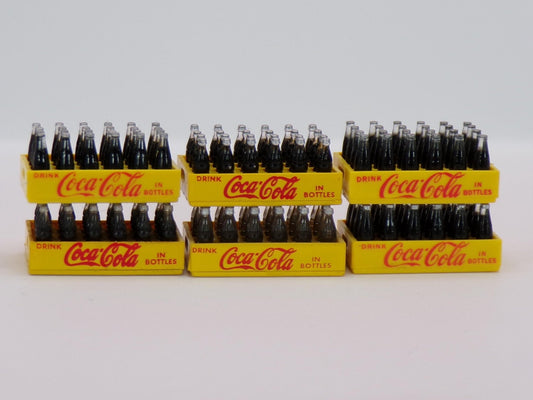 1:24 Scale Vintage Cases of Coke in Bottles - Next Level Detail for Your Workshop, Garage, Industrial Diorama, or Gas Station - MstrcrftMinis - 1212 - 1B