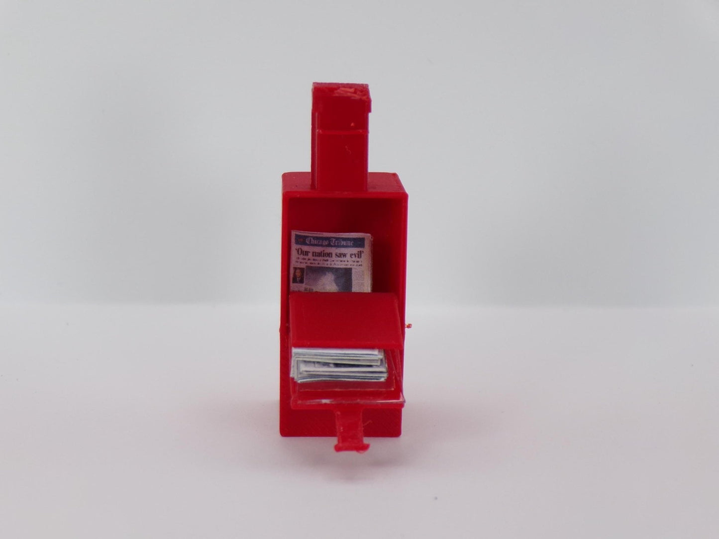 1:24 Scale Vintage Newpaper Vending Machines - MstrcrftMinis - 1197