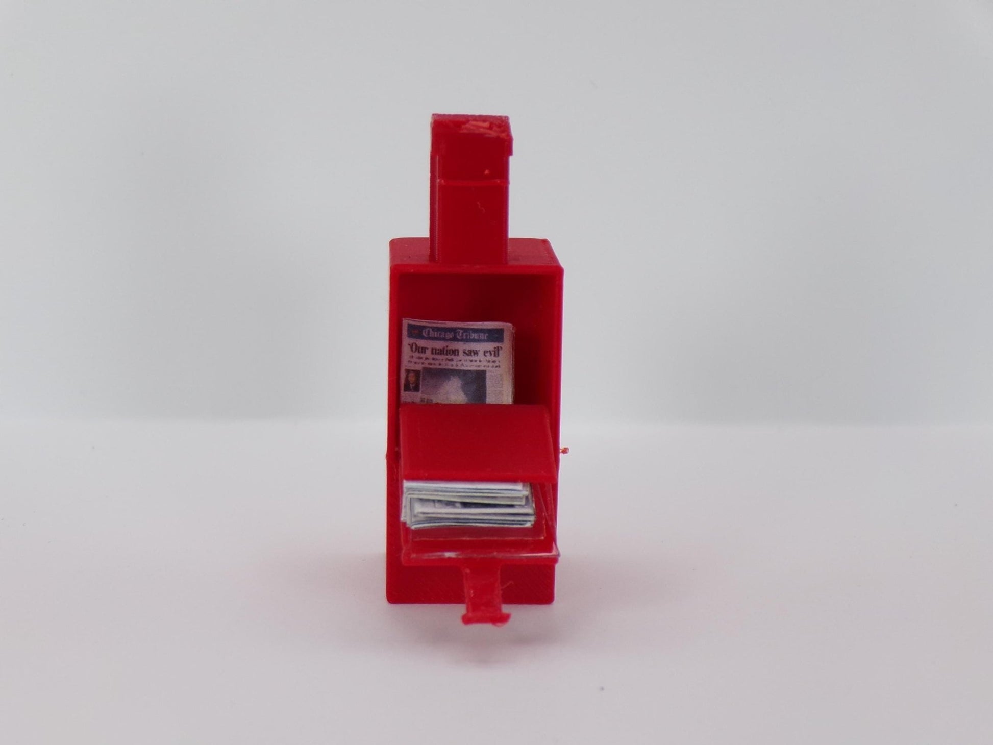 1:24 Scale Vintage Newpaper Vending Machines - MstrcrftMinis - 1197